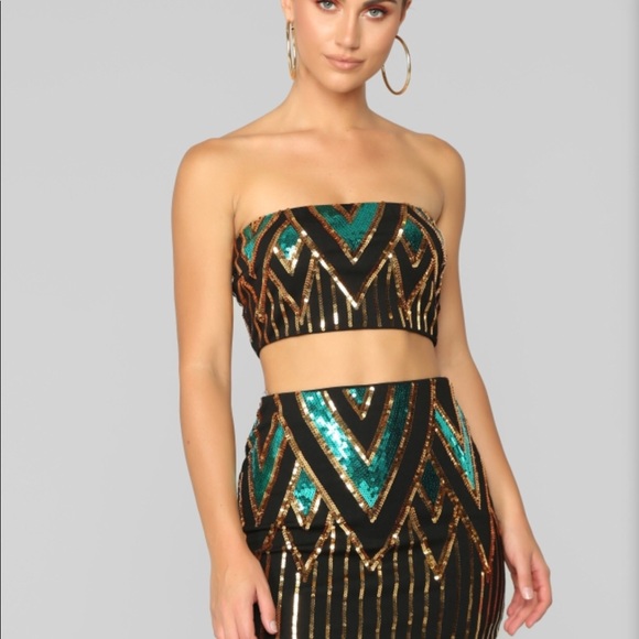 Shimmery skirt set - Picture 6 of 6